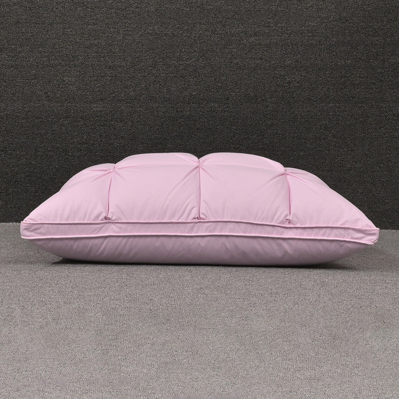 White Goose Down Cotton Pillow  My Store