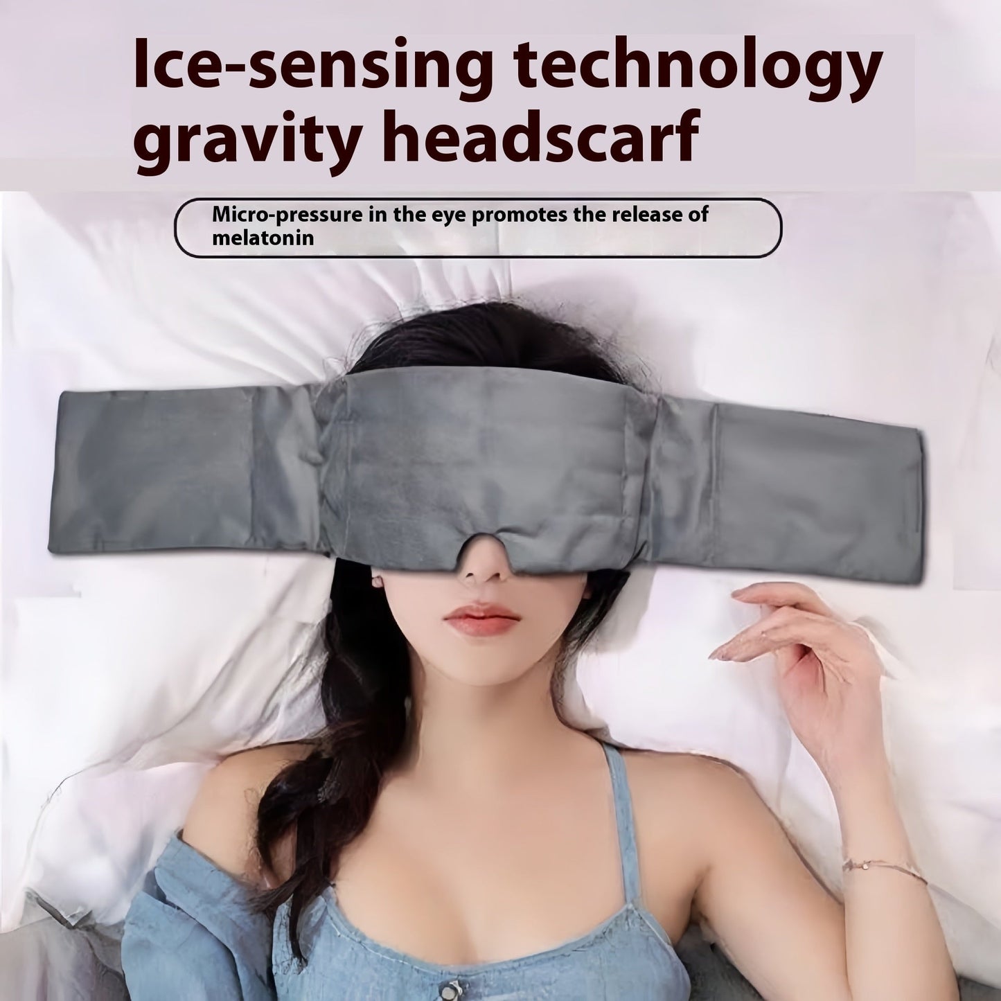 Shading Soundproof Sleep Lunch Break Breathable And Simple Gravity Eye Mask Headscarf  My Store