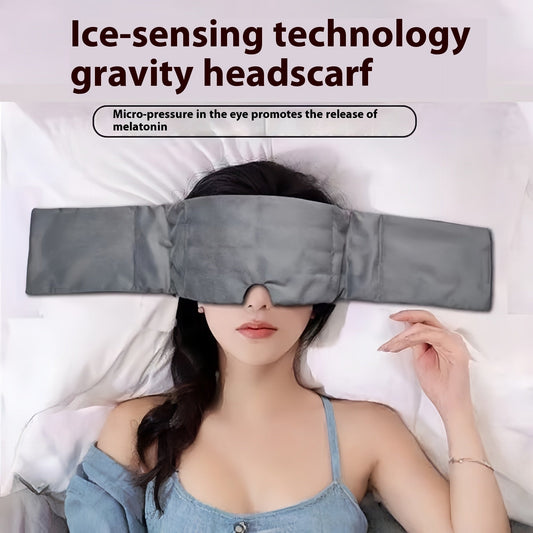 Shading Soundproof Sleep Lunch Break Breathable And Simple Gravity Eye Mask Headscarf  My Store