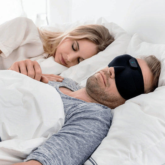 Smart Anti-Snore Eye Mask – Comfortable Sleep Solution | DreamTech