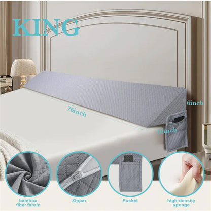 Air Layer Wedge Pillow-grey  My Store