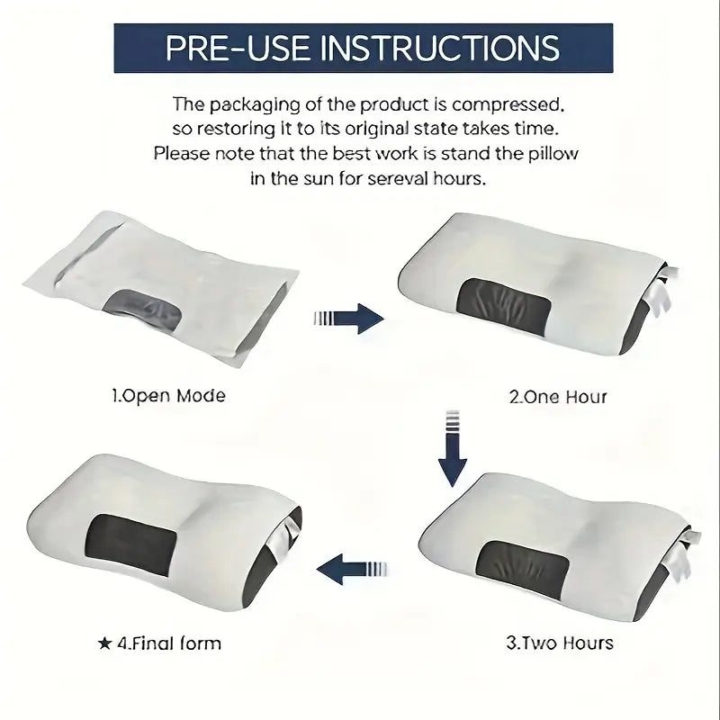 YBZ 3D Knitted Cotton Massage Pillow 1pack  My Store