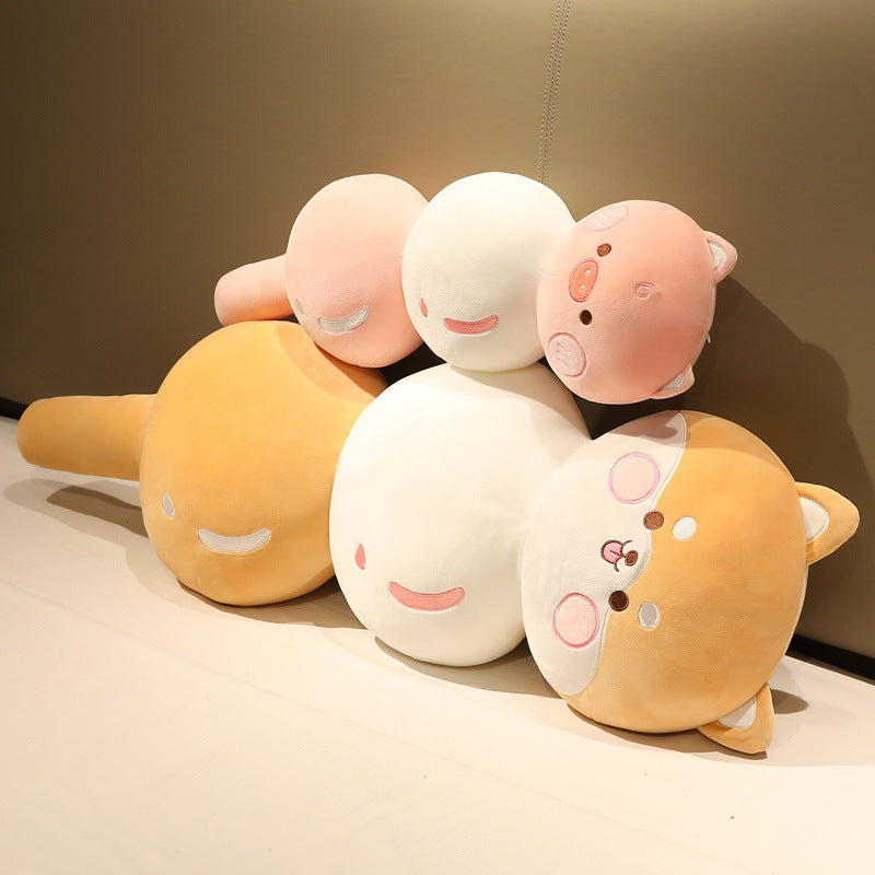Plush Toy Leg Pillow for Comfortable Sleep - Clip Design  Dream Tech Sleep