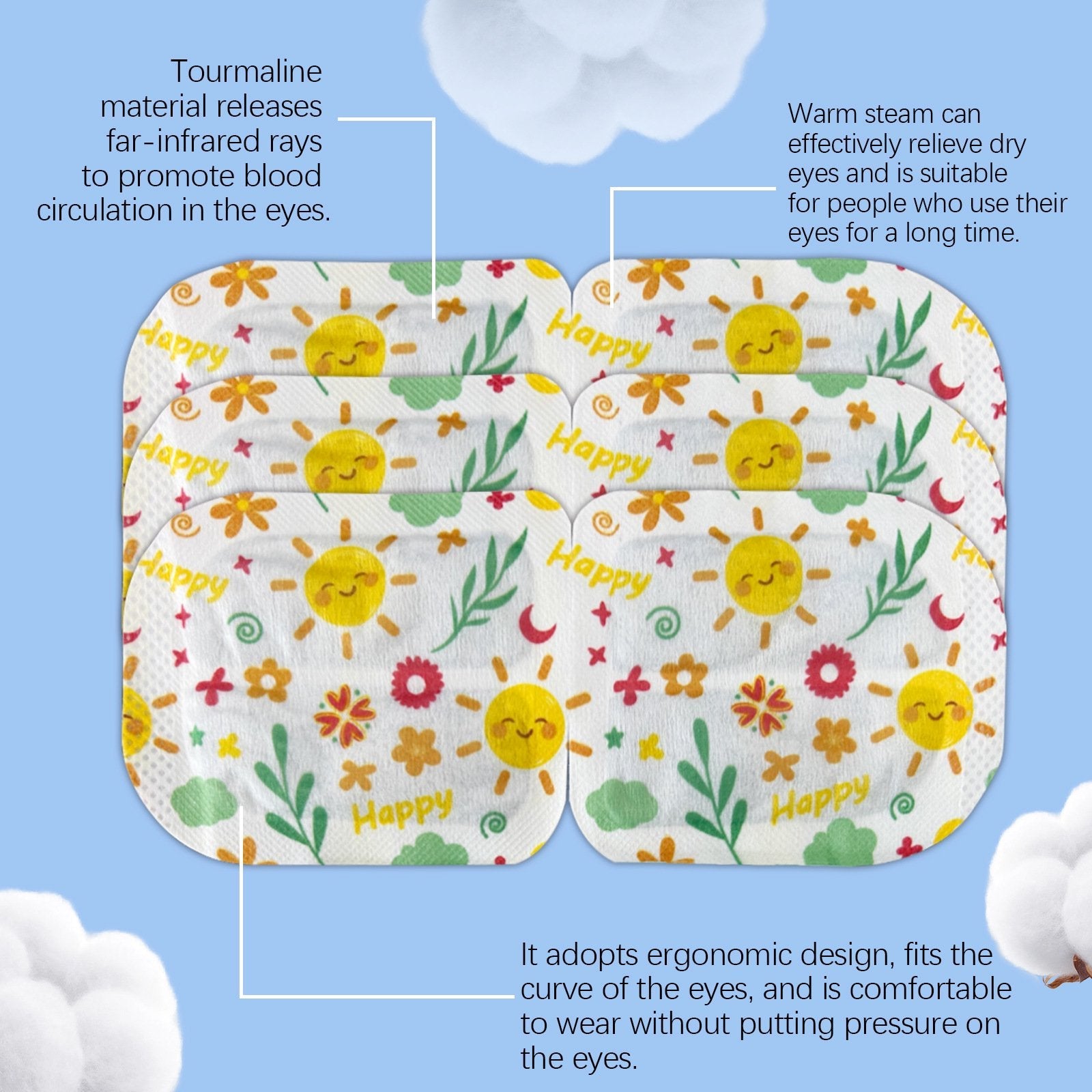 Sleep Steam Eye Mask - Soothing Relief for Tired Eyes  Dream Tech Sleep