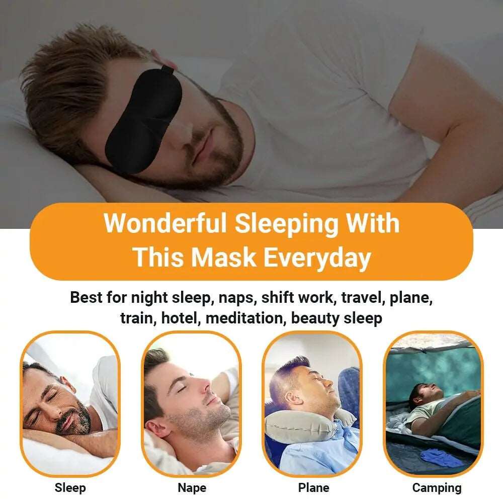 2 Pack 3D Eye Mask for Travel  Dream Tech Sleep