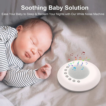 USB Rechargeable Baby White Noise Machine - Portable Sleep Aid  Dream Tech Sleep