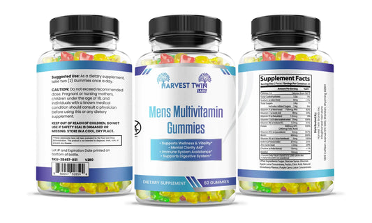 Men's Multivitamin Gummies  Dream Tech Sleep