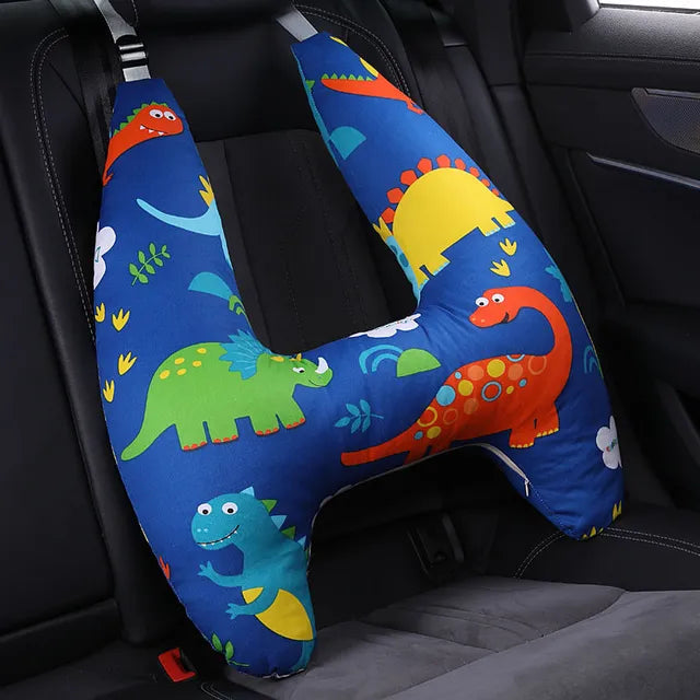 Adorable Kids Animal Travel Pillow for Comfy Journeys  Dream Tech Sleep