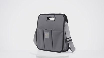 Portable Baby Diaper Bag – Folding Bed Shoulder Messenger Bag for Travel