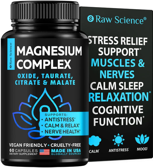 Magnesium Citrate Capsules Multi Magnesium Supplement  Dream Tech Sleep