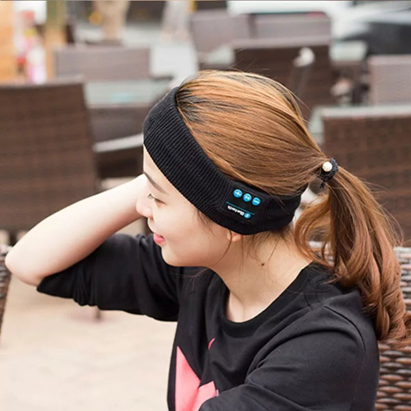 Wireless Bluetooth Headband Outdoor Fitness Yoga Headband  Dream Tech Sleep