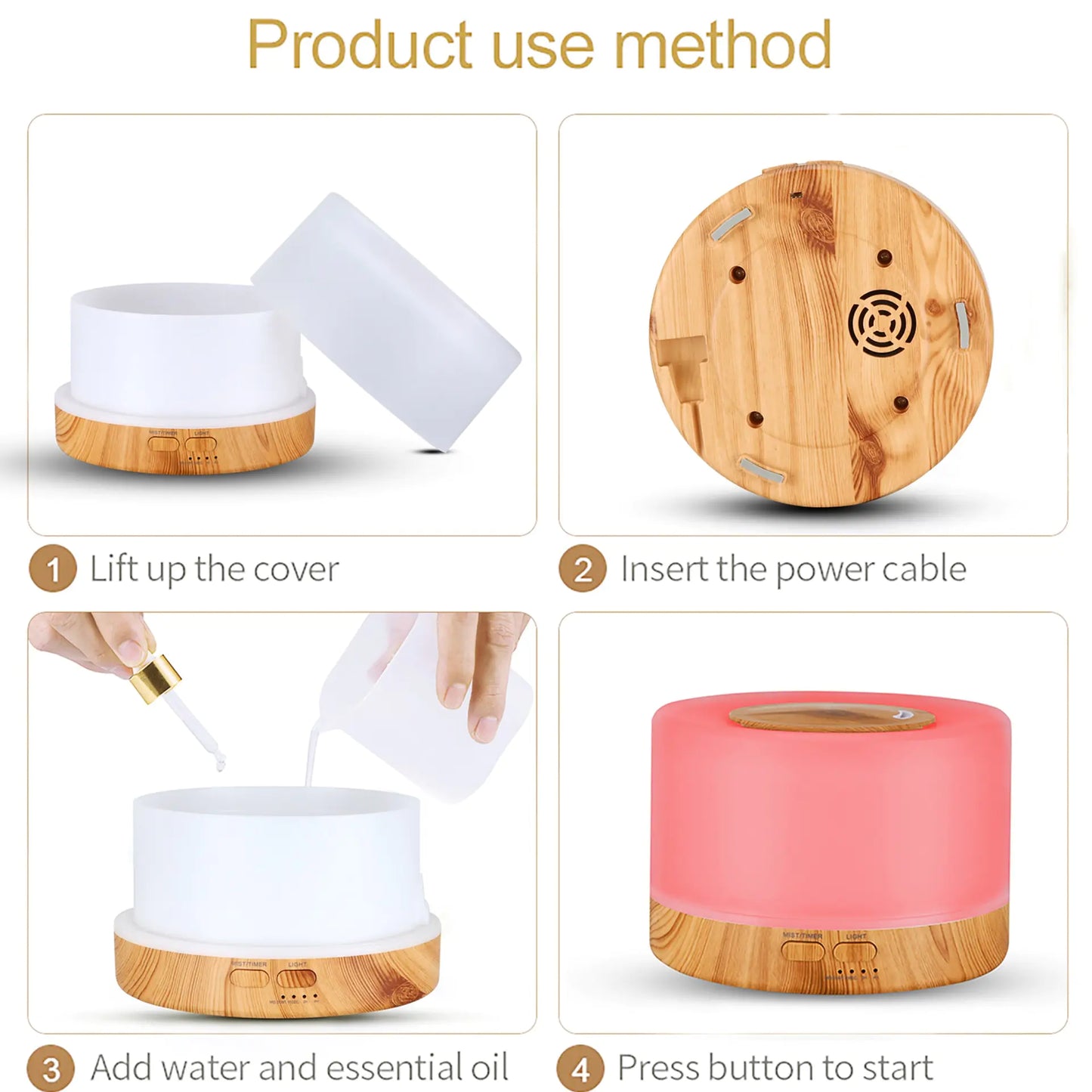 Electric Aroma Essential Oil Diffuser  Dream Tech Sleep