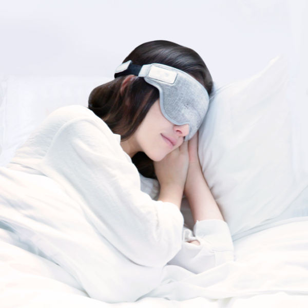 Air Brain Wave Sleeply Eye Mask Work Lunch Break Travel Nap Bluetooth Connection Smart Detection Sleep  Dream Tech Sleep