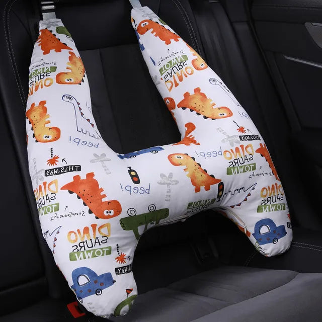 Adorable Kids Animal Travel Pillow for Comfy Journeys  Dream Tech Sleep
