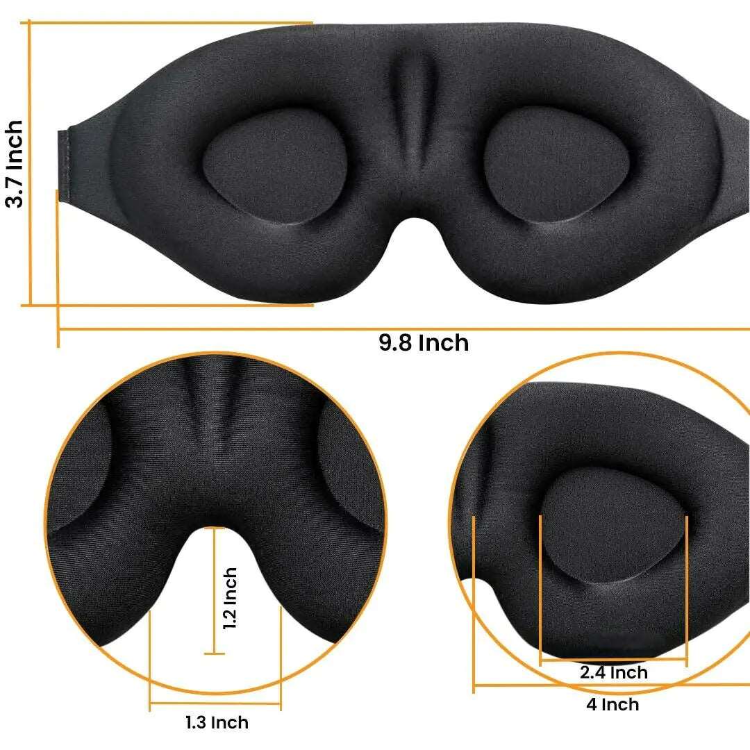 2 Pack 3D Eye Mask for Travel  Dream Tech Sleep