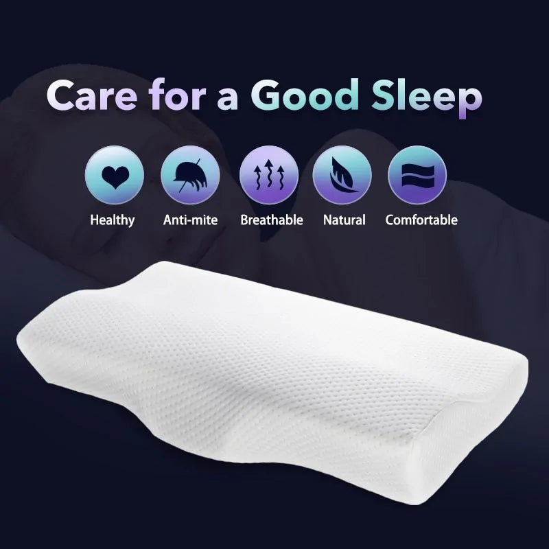 Memory Foam Pillow for Neck Pain Relief  Dream Tech Sleep